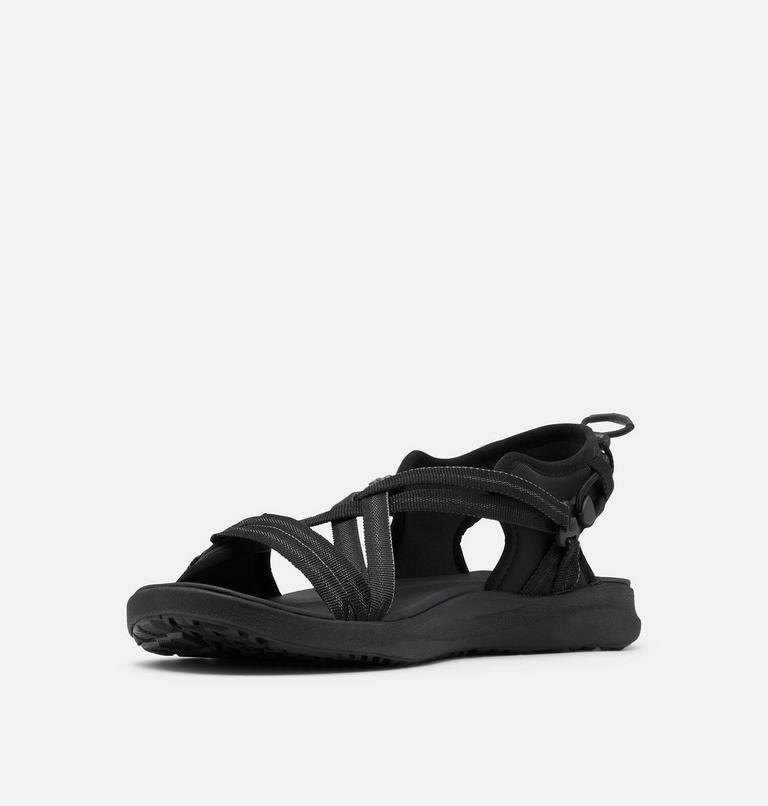 Sandalia Columbia para mujer, Color: Black, Ti Grey Steel, image 6