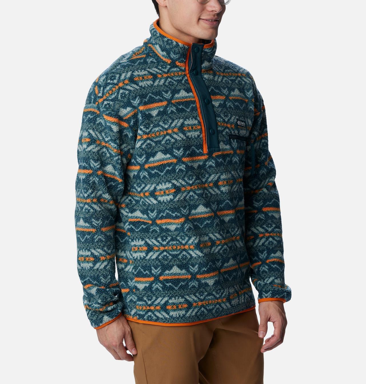Chandail en polaire avec demi-patte pressionnée Helvetia™ pour homme 5