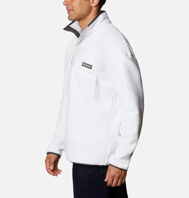 Men's Helvetia Streetwear Fleece, Color: White, Nimbus Grey, image 3