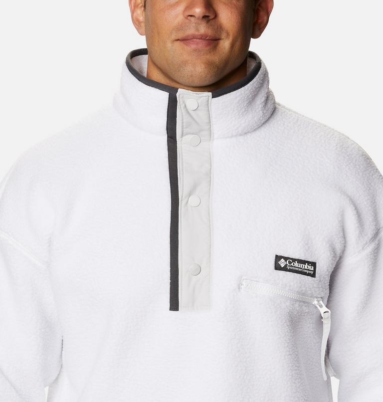 Men's Helvetia Streetwear Fleece, Color: White, Nimbus Grey, image 4
