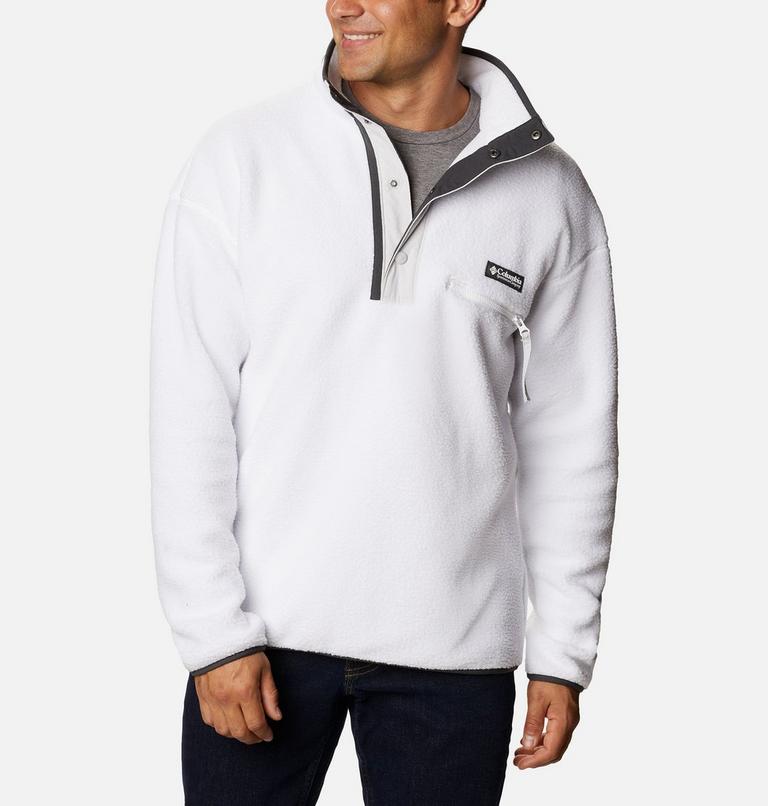 Men's Helvetia Streetwear Fleece, Color: White, Nimbus Grey, image 5