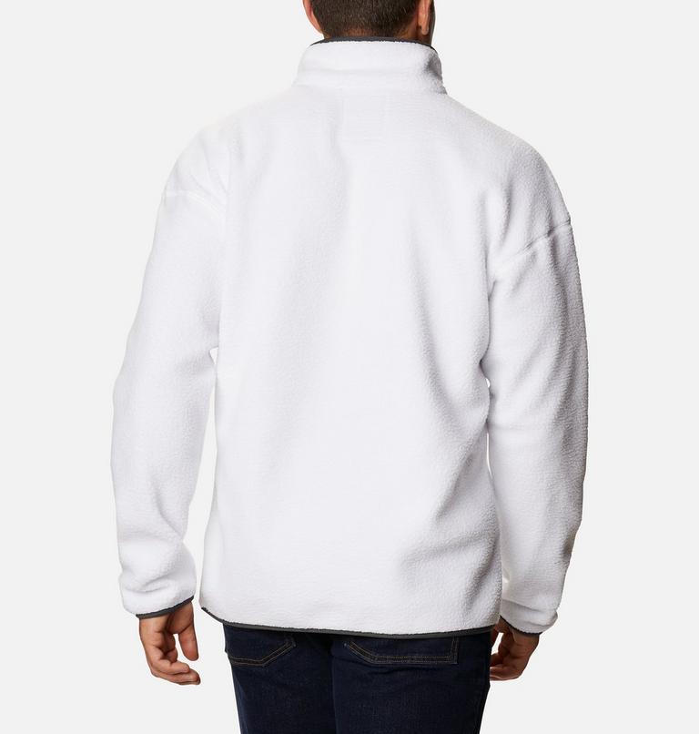 Men's Helvetia Streetwear Fleece, Color: White, Nimbus Grey, image 2