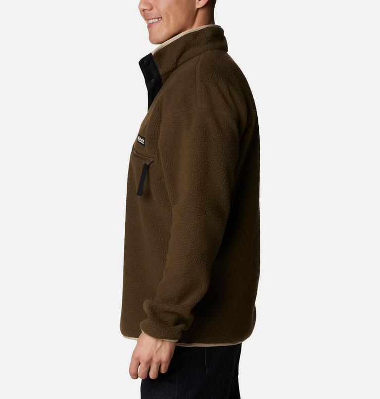 Men's Helvetia Streetwear Fleece, Color: Olive Green, image 3