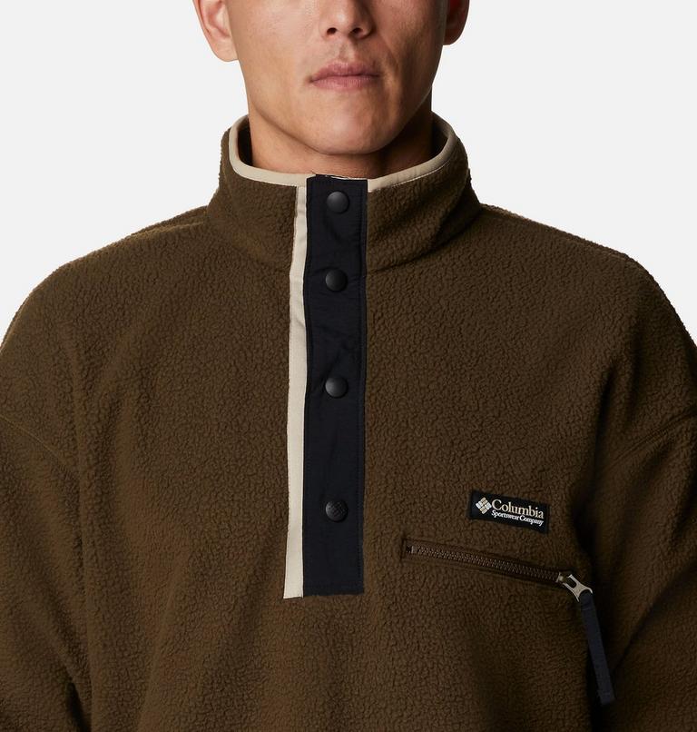Men's Helvetia Streetwear Fleece, Color: Olive Green, image 4