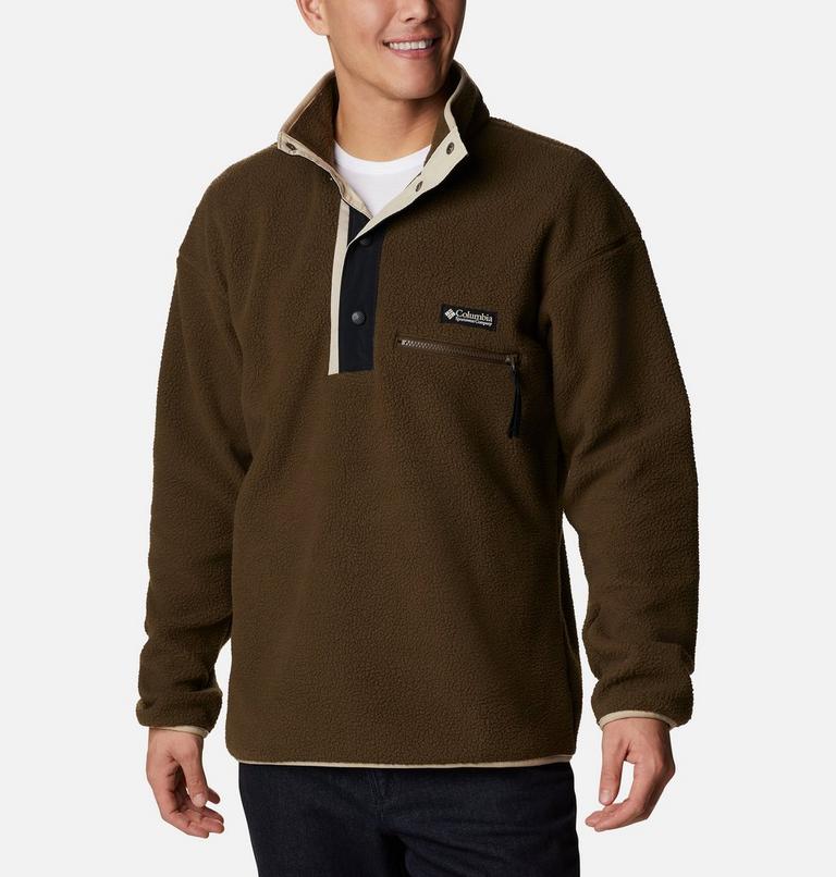 Men's Helvetia Streetwear Fleece, Color: Olive Green, image 1