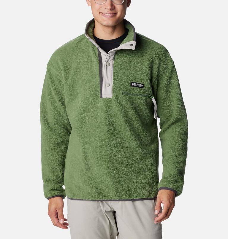 Men's Helvetia Streetwear Fleece, Color: Canteen, Flint Grey, Shark, image 1