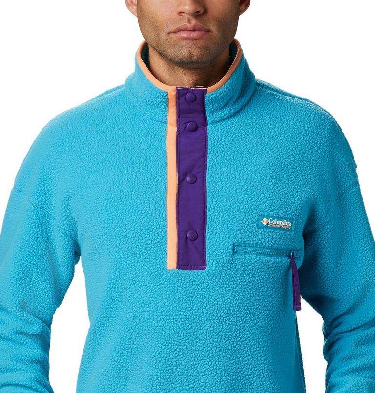 Men's Helvetia Streetwear Fleece, Color: Clear Water, image 4