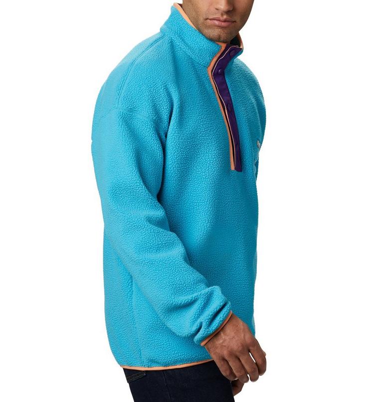 Men's Helvetia Streetwear Fleece, Color: Clear Water, image 5