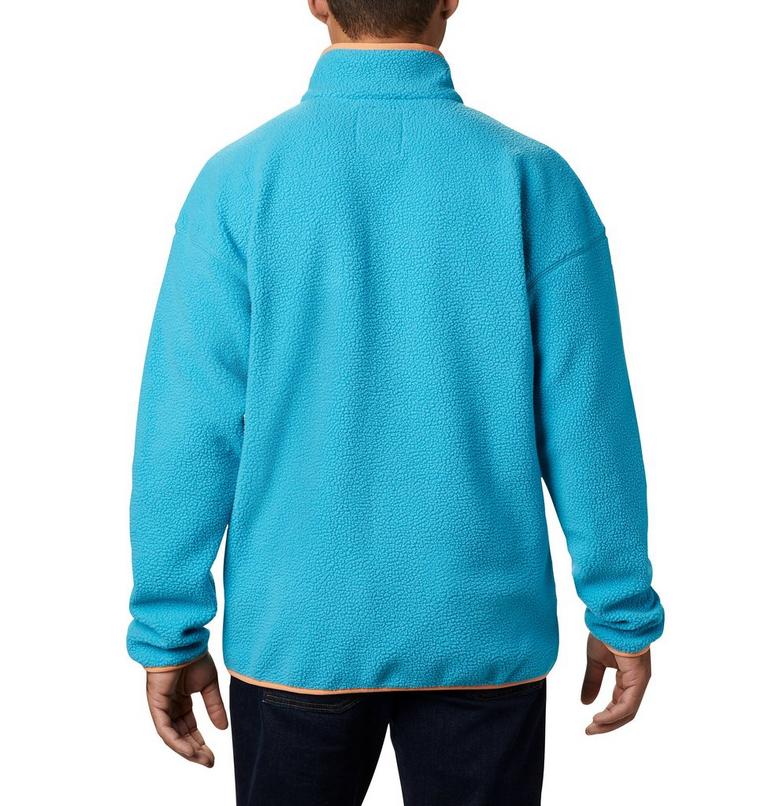 Men's Helvetia Streetwear Fleece, Color: Clear Water, image 2