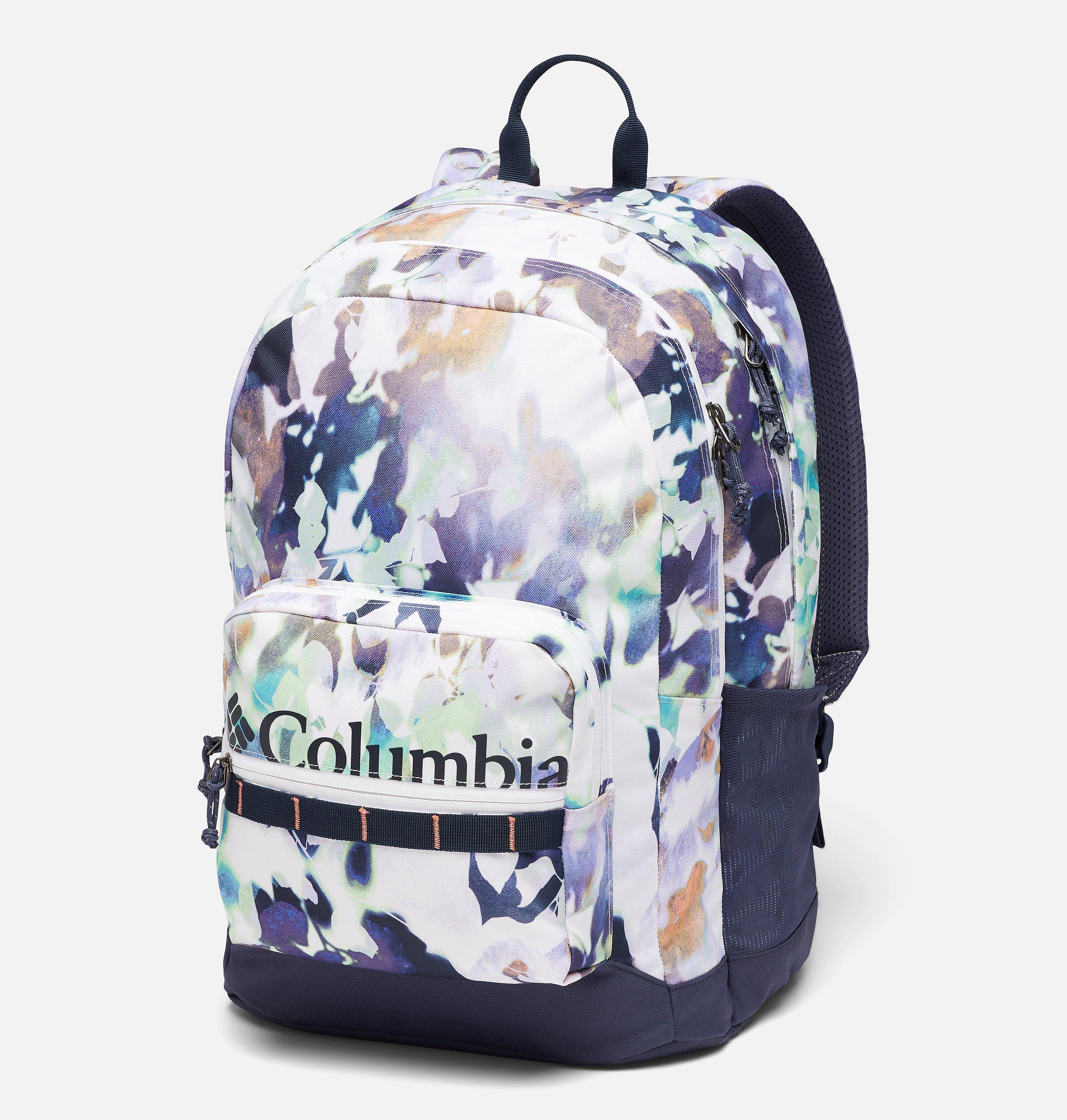 Columbia Unisex Zigzag 30L Backpack floral blossom one size school watercolor Columbia Sportswear Zigzag 30L Backpack Pink NEW | eBay main image 2