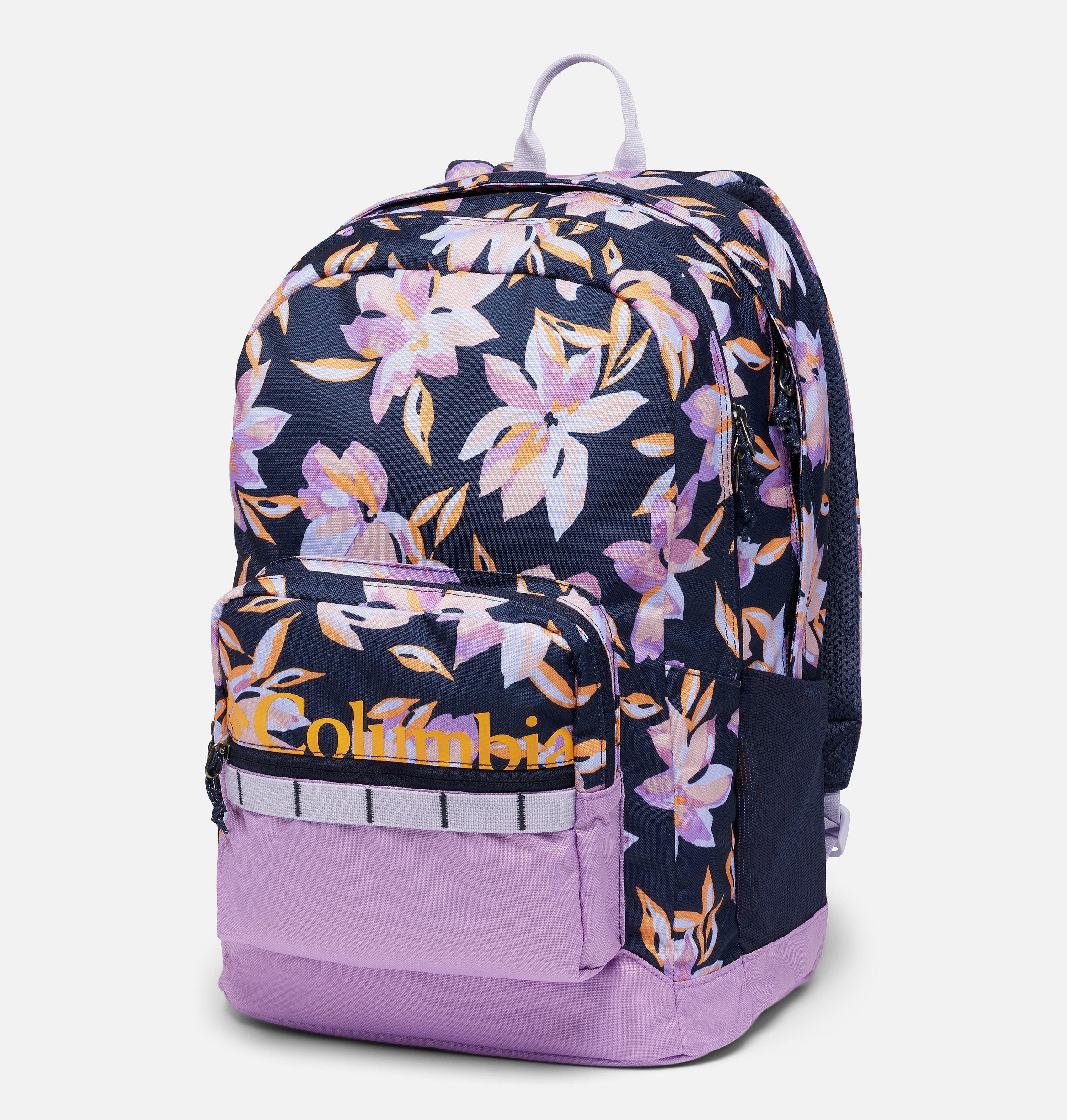 Columbia Unisex Zigzag 30L Backpack floral blossom one size school watercolor Columbia Sportswear Zigzag 30L Backpack Pink NEW | eBay main image 4