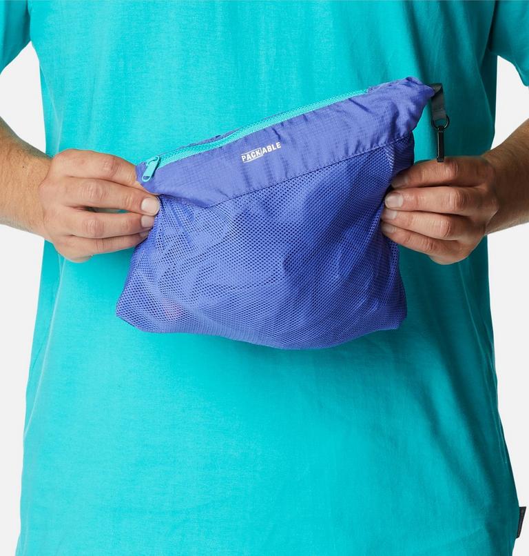 Men's Riptide Anorak, Color: Purple Lotus, Bright Aqua, Desert Orange, image 6