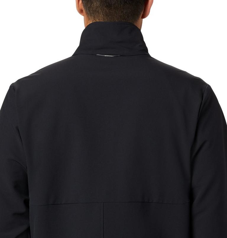 Men's Heather Canyon Hoodless Jacket, Color: Black, image 5