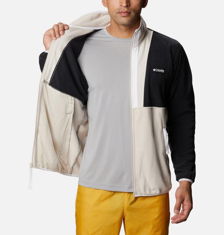 Men's Back Bowl Fleece Lightweight, Color: Black, Dark Stone, White, image 5