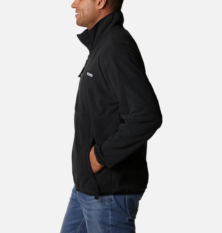 Men's Back Bowl Fleece Lightweight, Color: Black, image 3