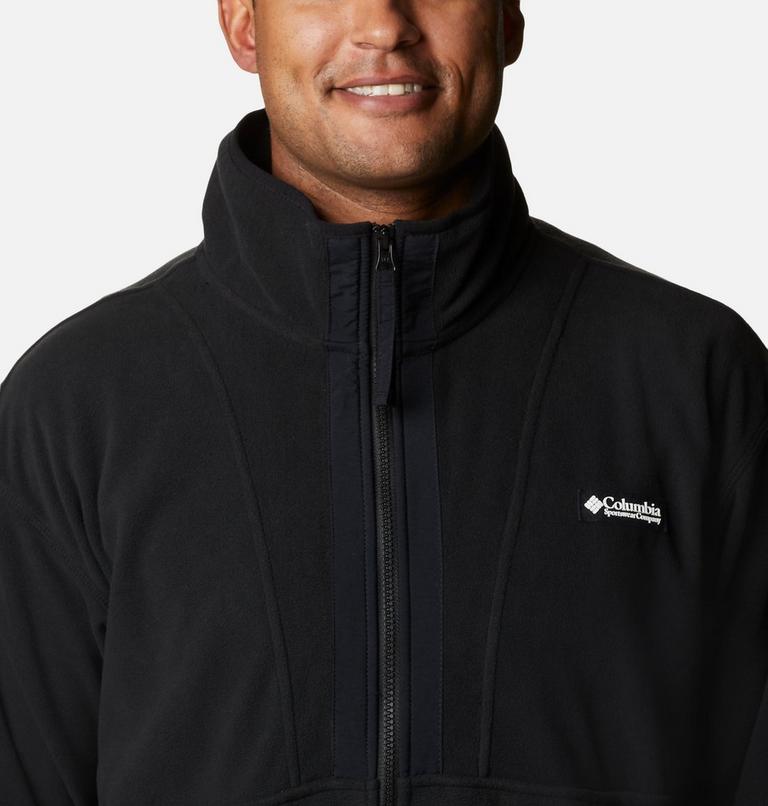 Men's Back Bowl Fleece Lightweight, Color: Black, image 4