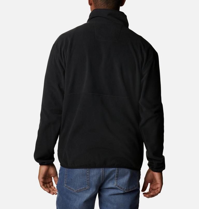 Men's Back Bowl Fleece Lightweight, Color: Black, image 2