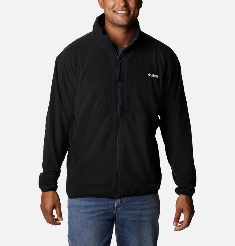 Men's Back Bowl Fleece Lightweight, Color: Black, image 1