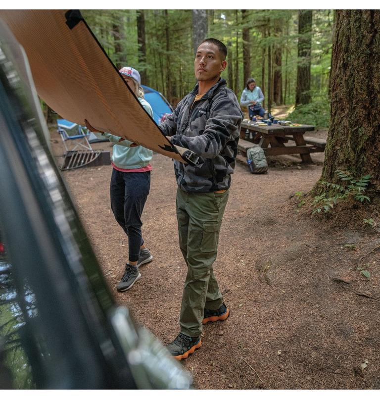 Men's Back Bowl Fleece Lightweight, Color: Black Mod Camo, Shark, image 8