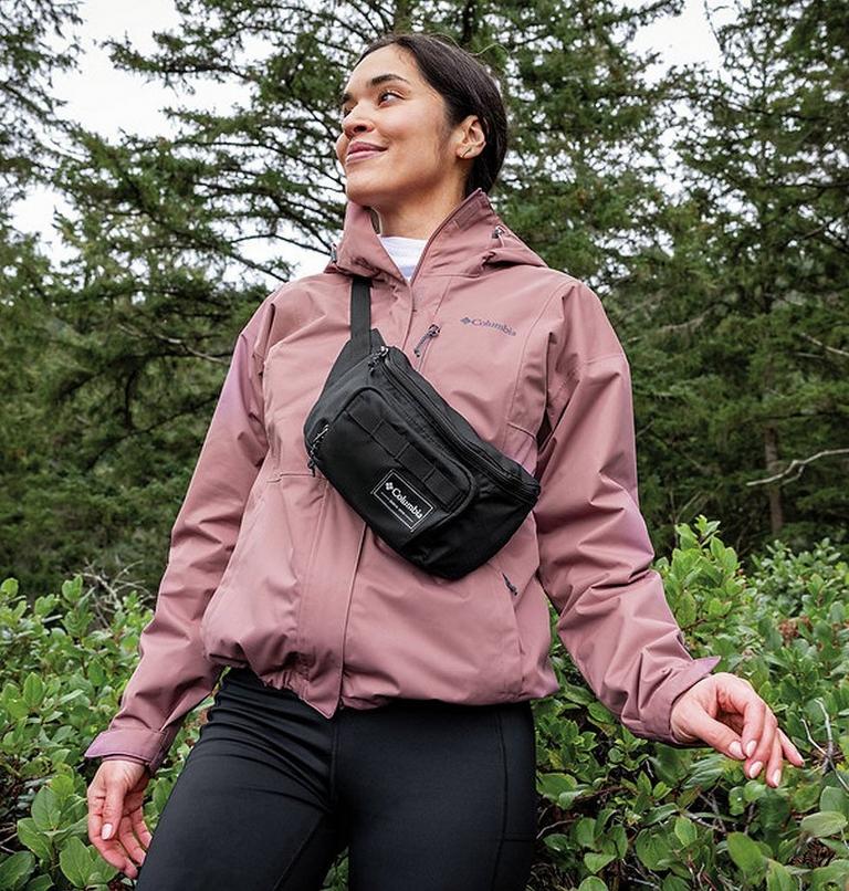 Unisex Zigzag Hip Pack, Color: Black, image 4