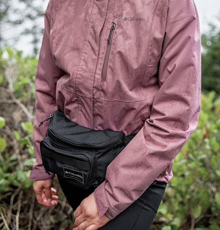 Unisex Zigzag Hip Pack, Color: Black, image 6