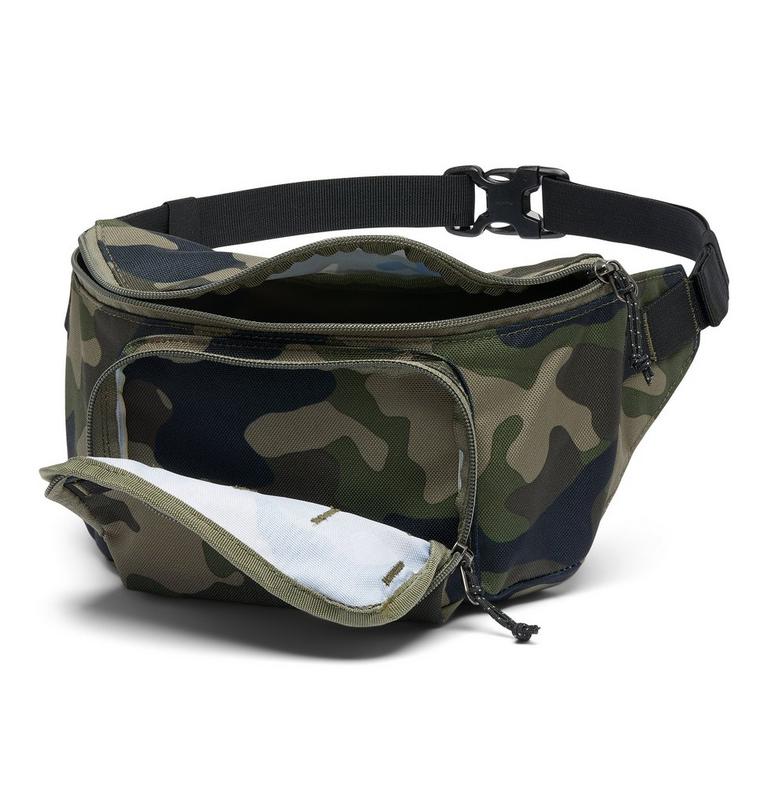 Unisex Zigzag Hip Pack, Color: Stone Green Mod Camo, image 3