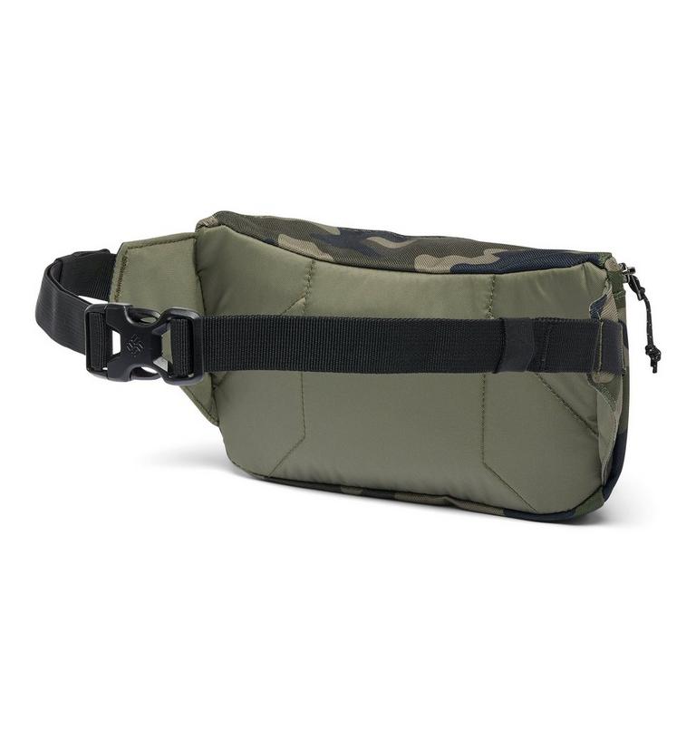 Unisex Zigzag Hip Pack, Color: Stone Green Mod Camo, image 2