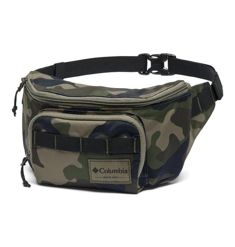 Unisex Zigzag Hip Pack, Color: Stone Green Mod Camo, image 1