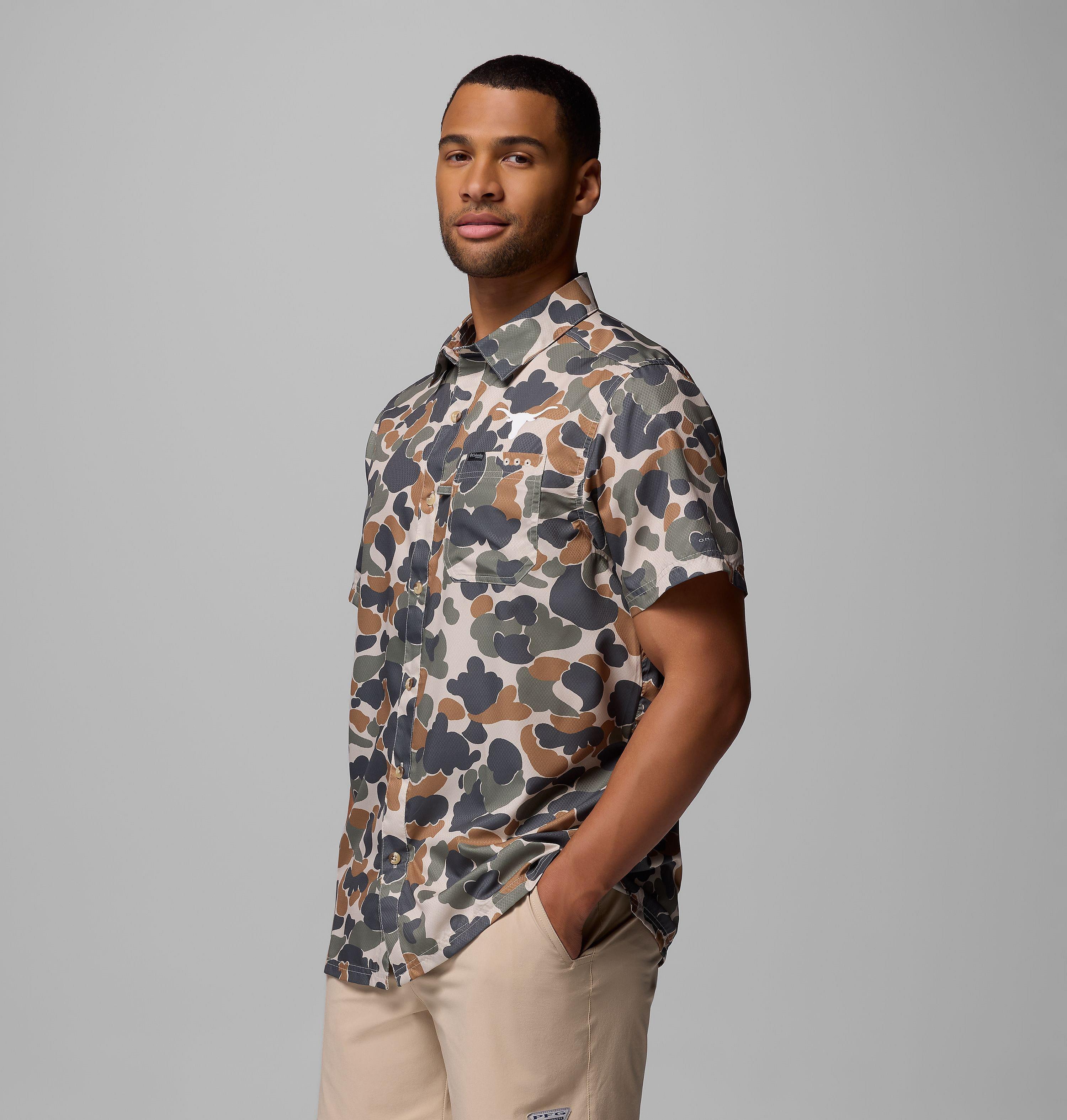 Men's Collegiate PFG Super Slack Tide Shirt - Texas 4