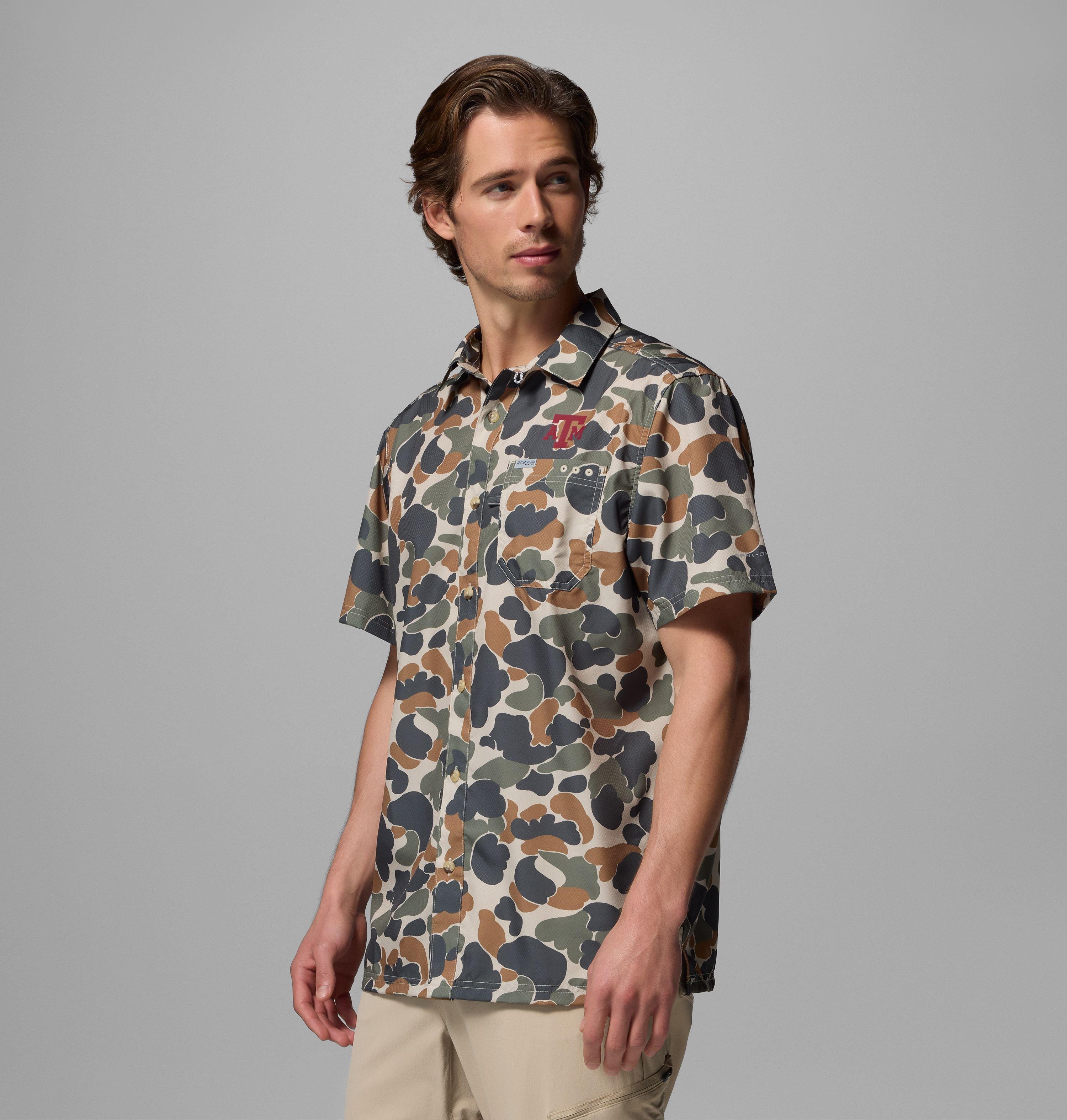 Men's Collegiate PFG Super Slack Tide Shirt - Texas A&M 4