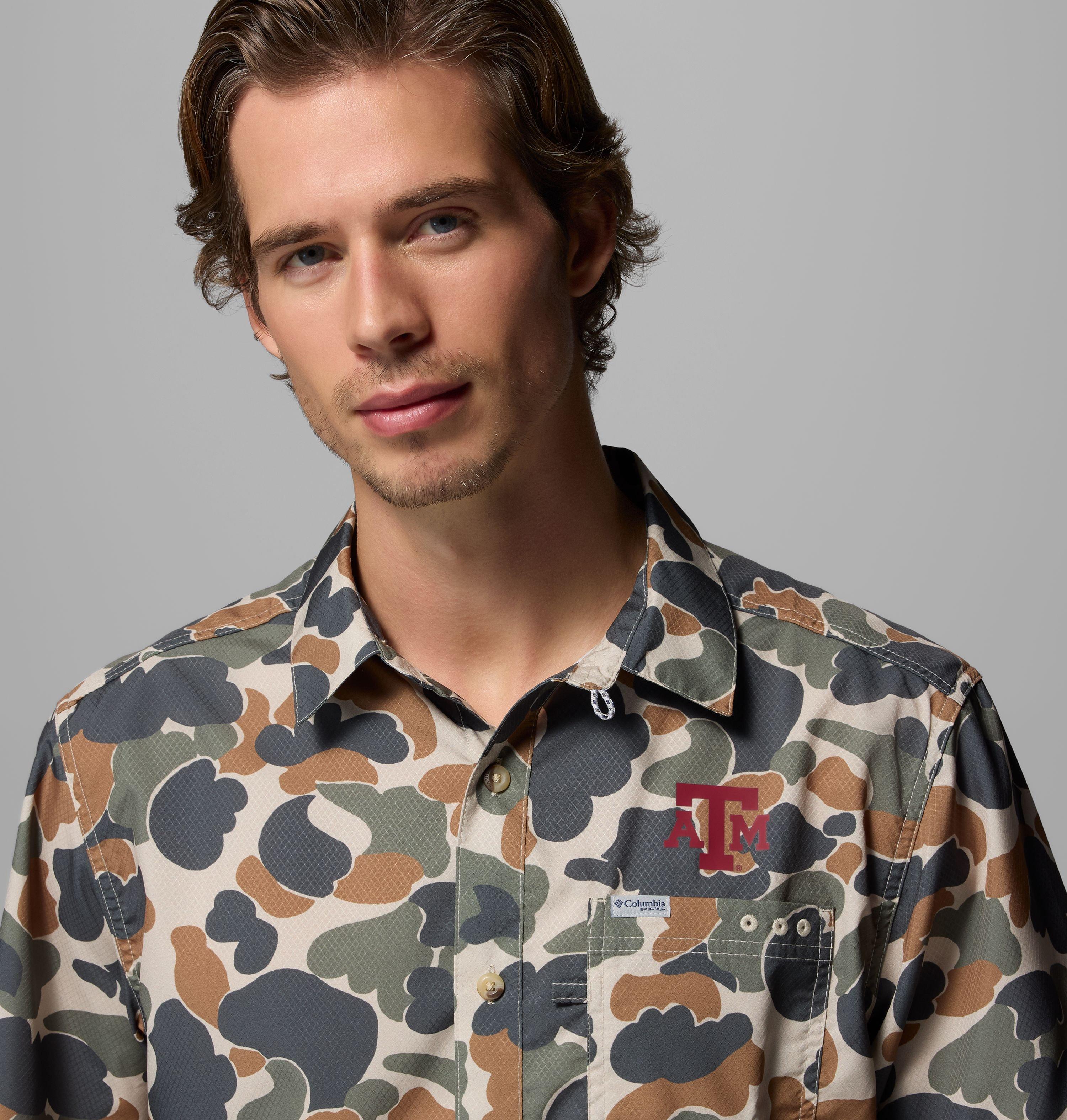 Men's Collegiate PFG Super Slack Tide Shirt - Texas A&M 5