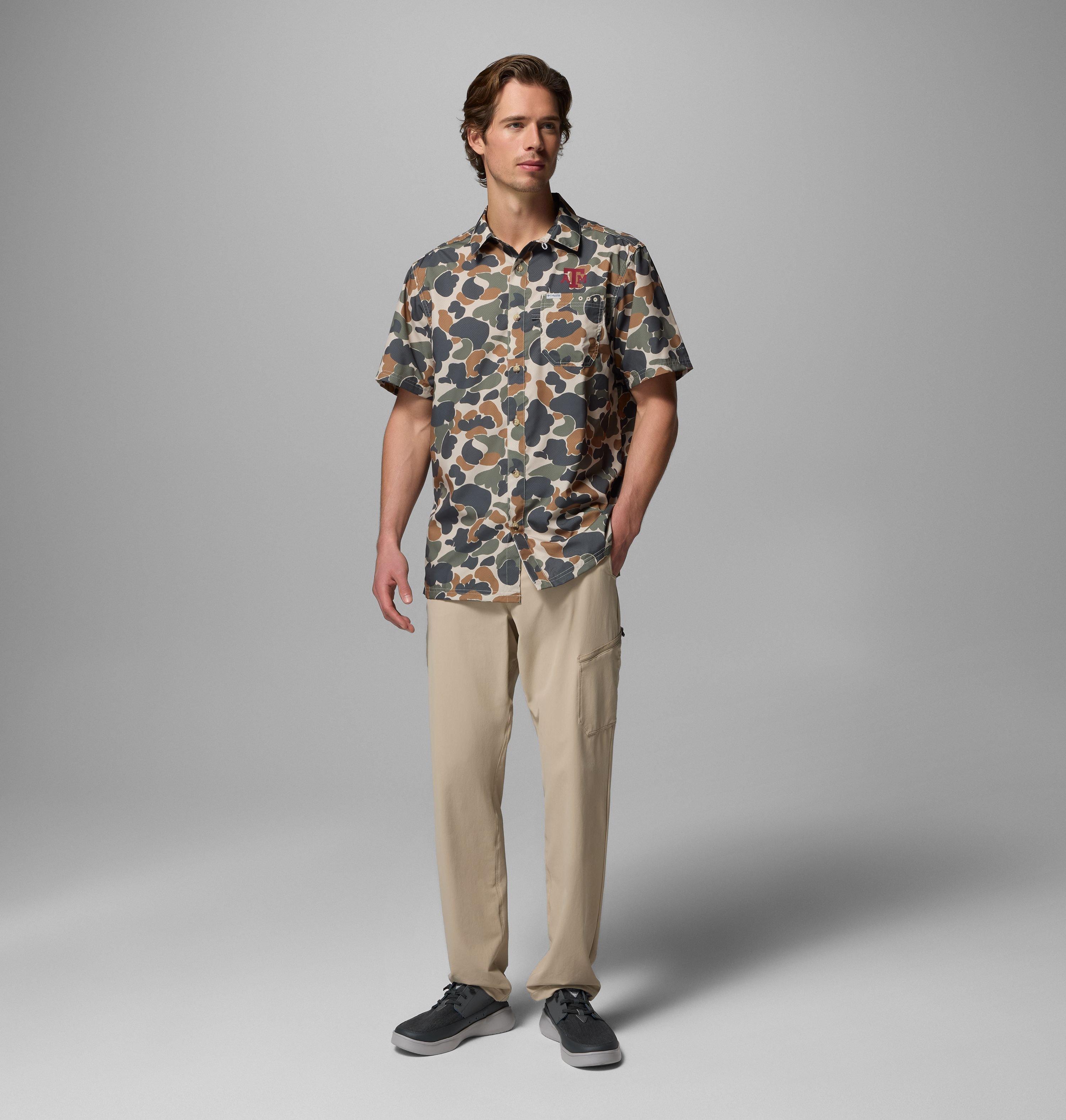 Men's Collegiate PFG Super Slack Tide Shirt - Texas A&M 2