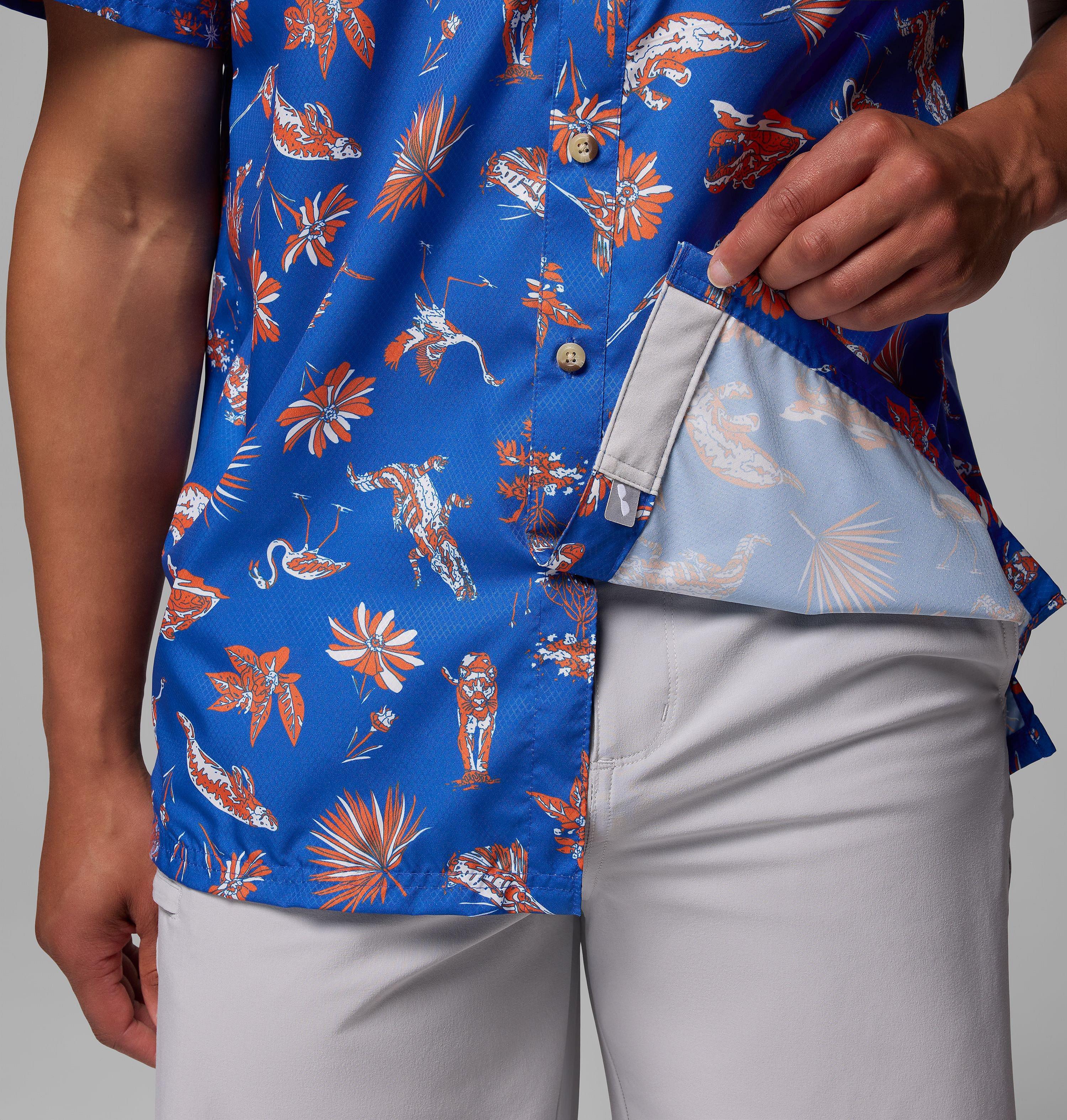 Men's Collegiate PFG Super Slack Tide Shirt - Florida 7