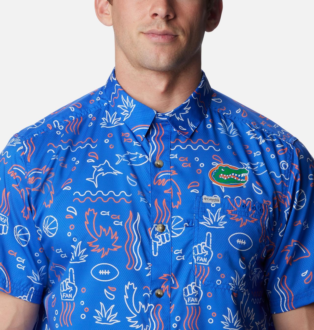 Men's Collegiate PFG Super Slack Tide™ Shirt - Florida 4