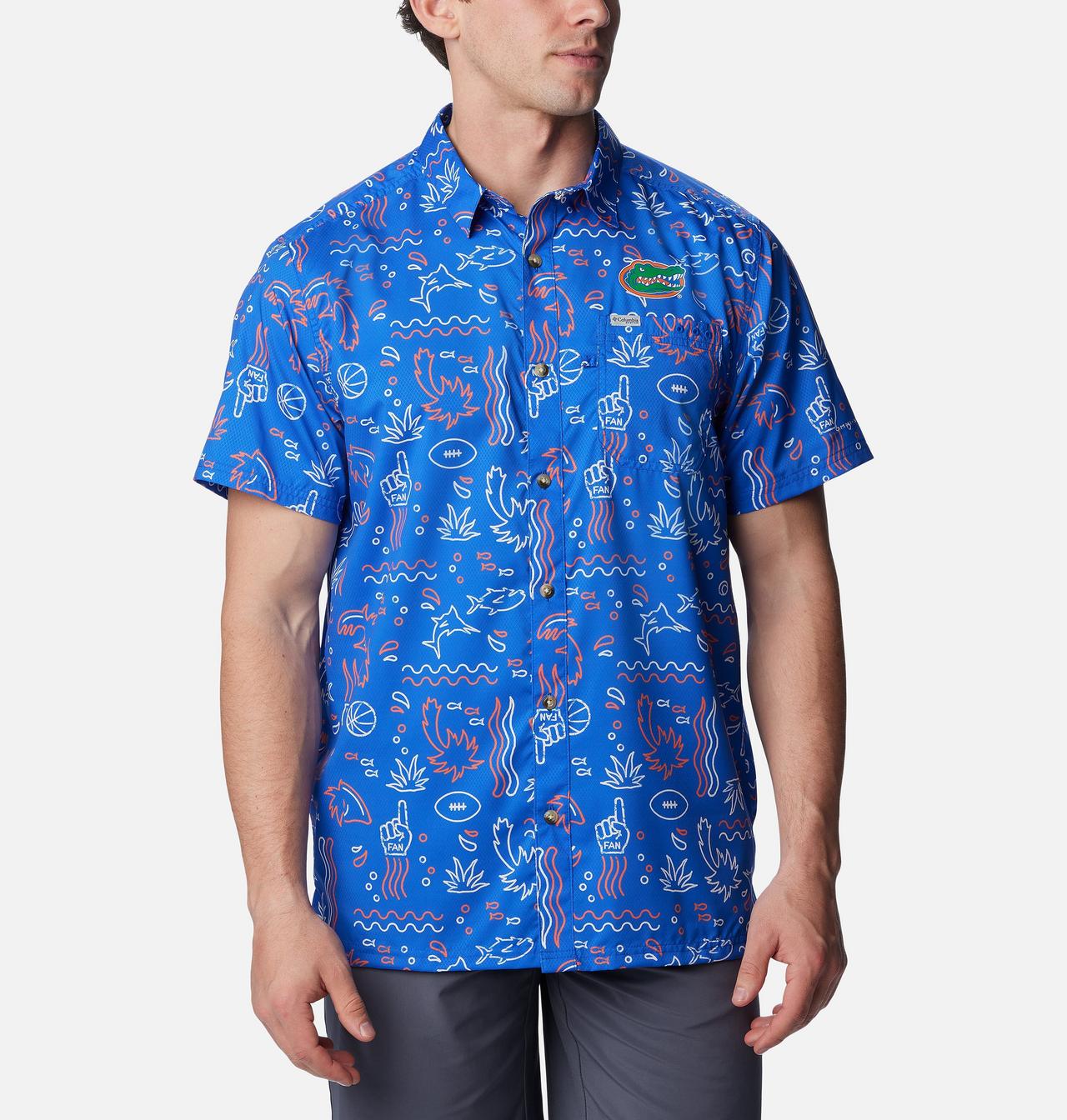 Men's Collegiate PFG Super Slack Tide™ Shirt - Florida 1