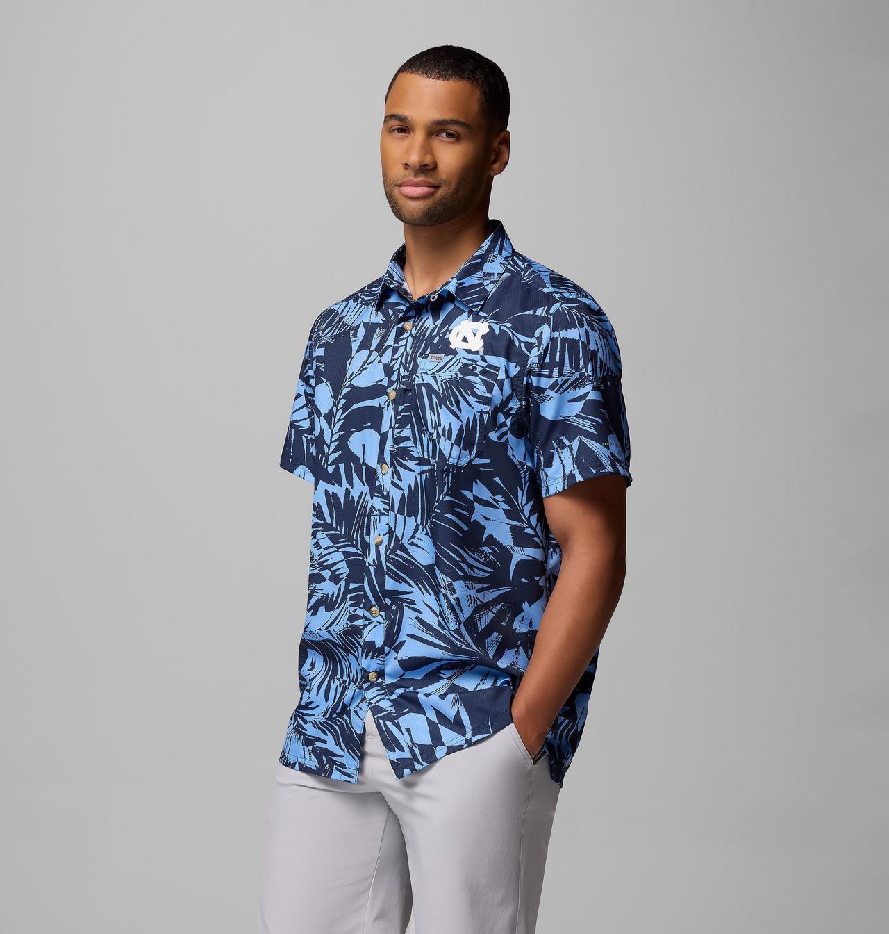 Men's Collegiate PFG Super Slack Tide™ Shirt - North Carolina 4