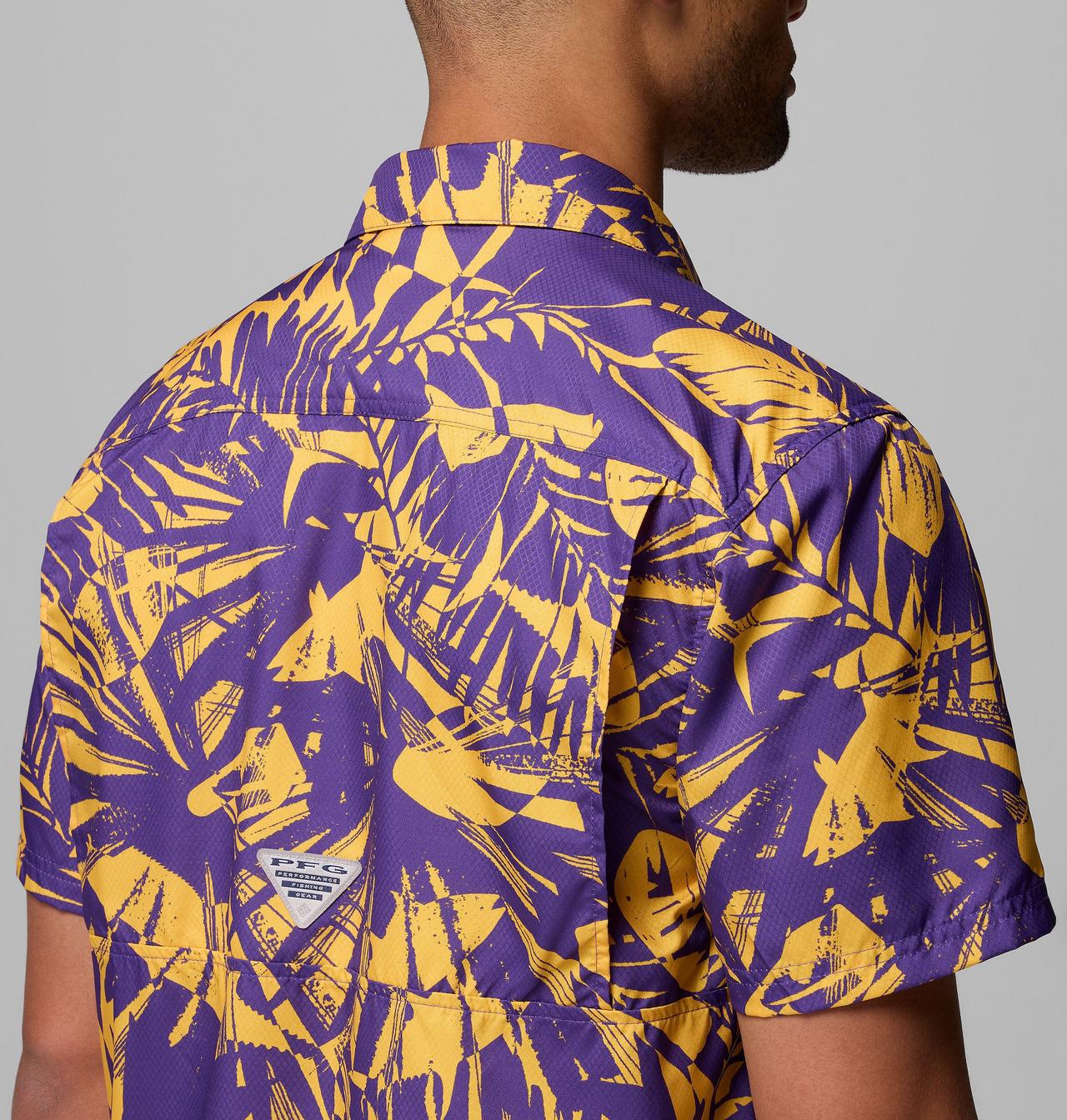 Men's Collegiate PFG Super Slack Tide Shirt - LSU 6