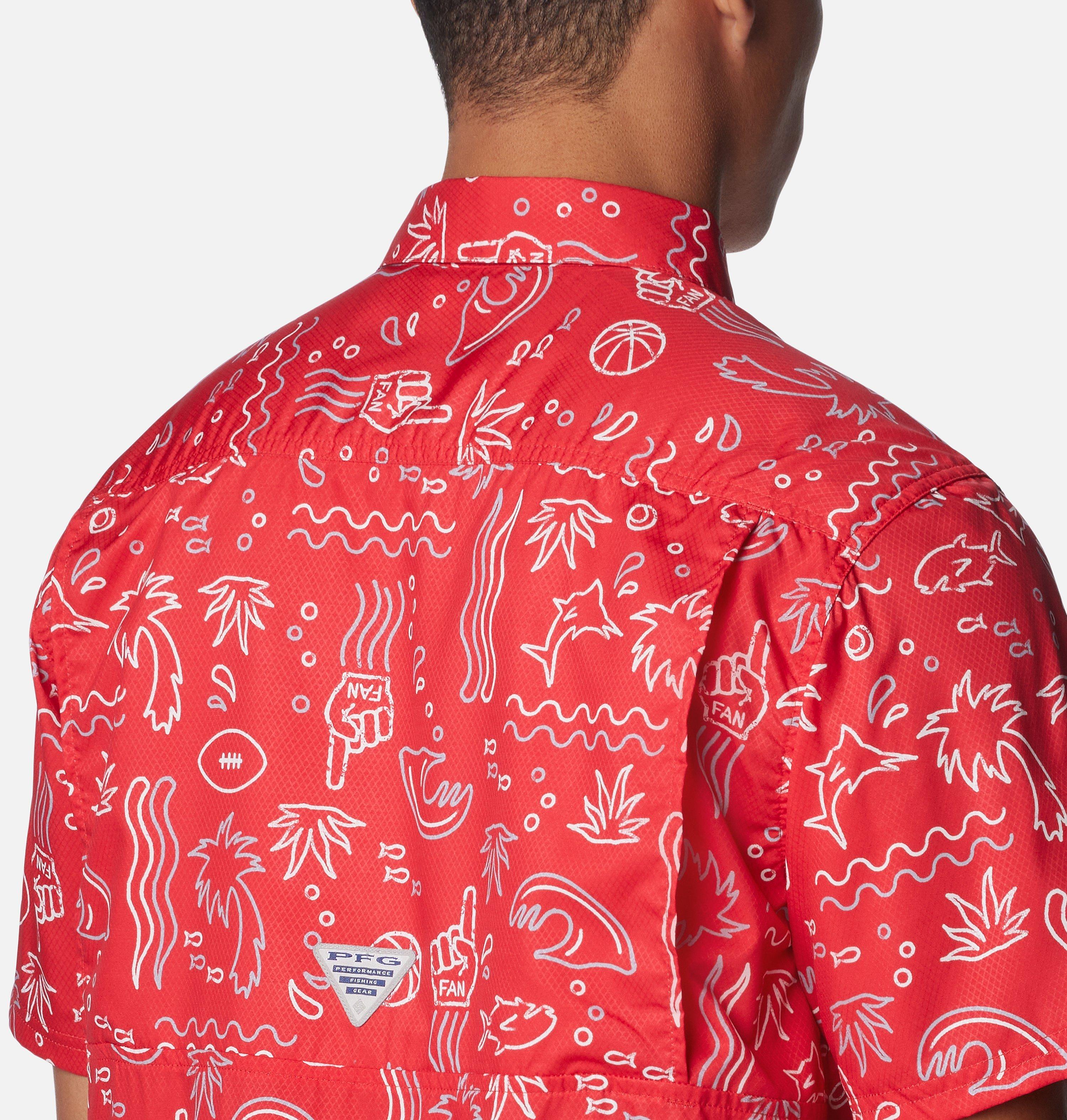 Men's Collegiate PFG Super Slack Tide Shirt - Ohio State 5