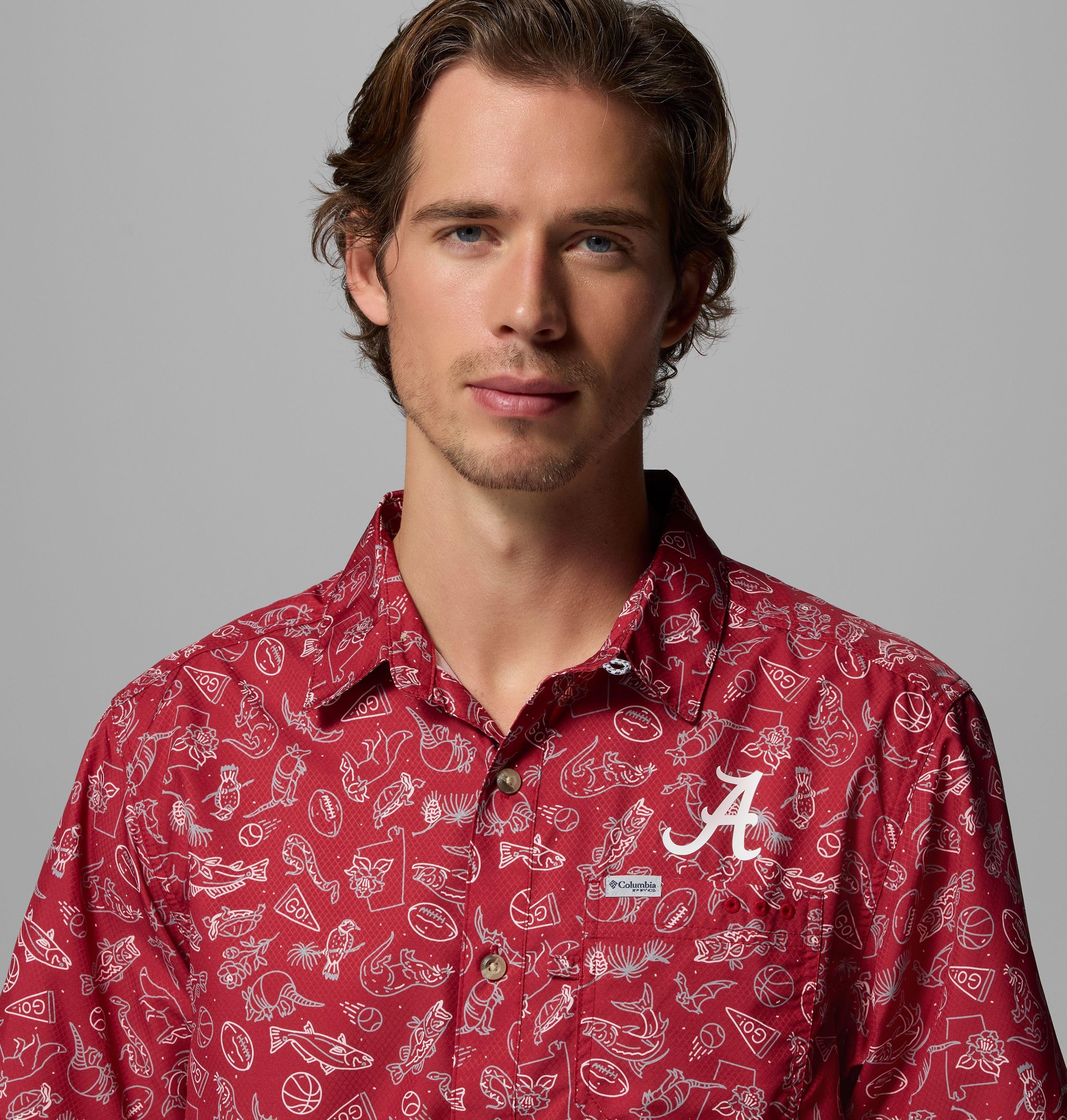 Men's Collegiate PFG Super Slack Tide Shirt - Alabama 5