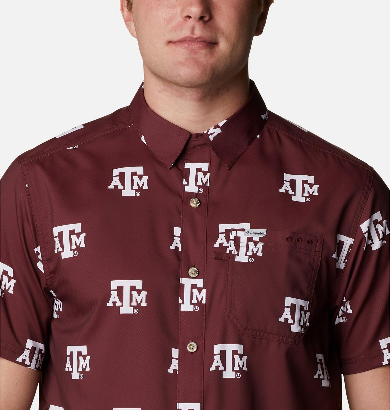 Men's Collegiate PFG Super Slack Tide™ Shirt - Texas A&M 4