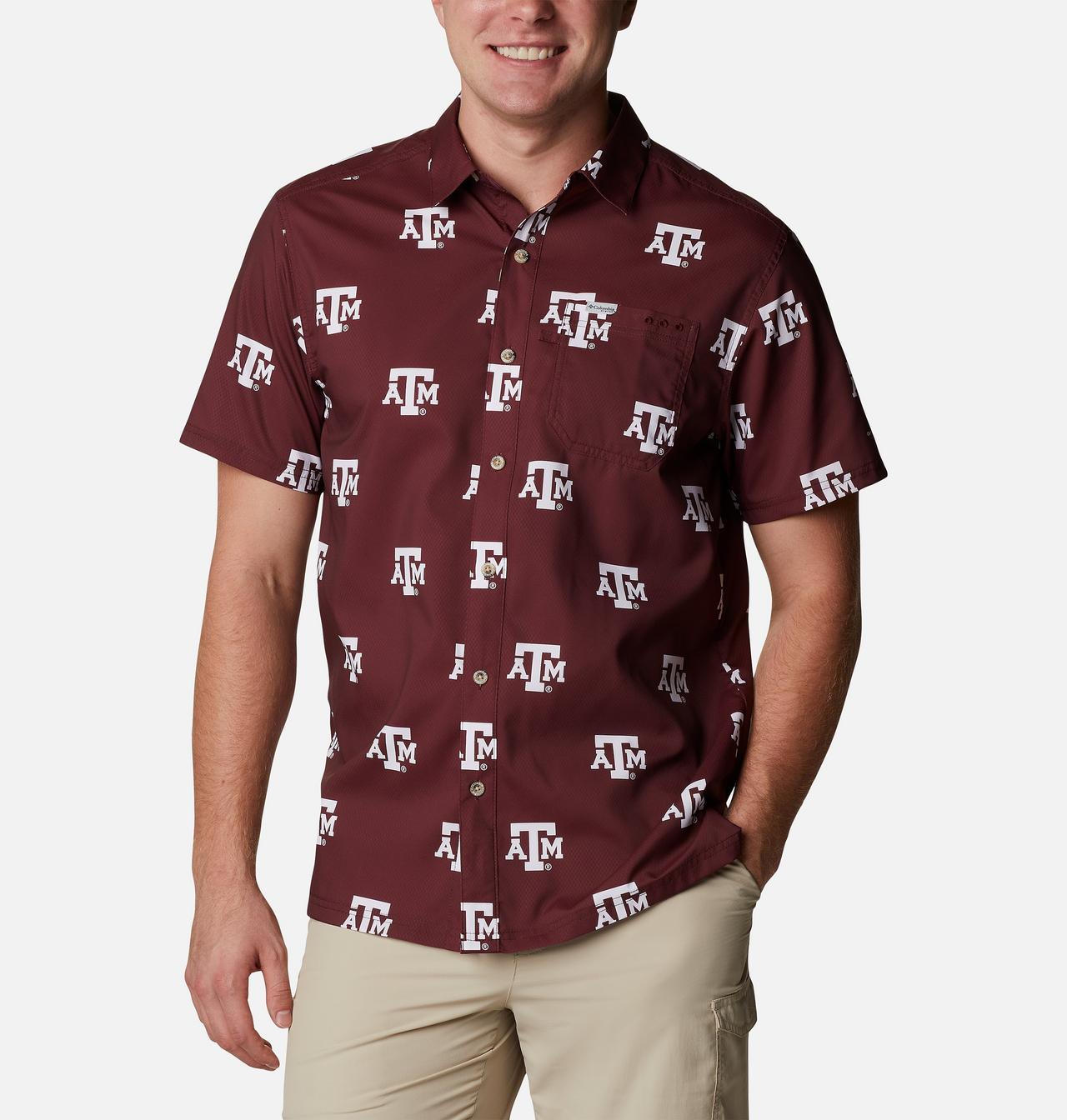 Men's Collegiate PFG Super Slack Tide™ Shirt - Texas A&M 1