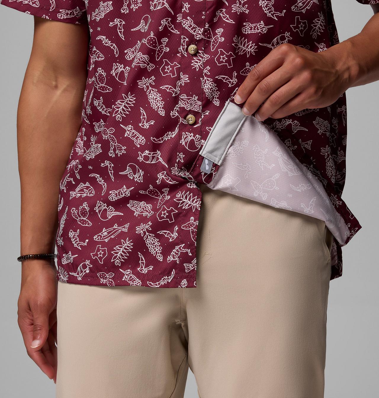 Men's Collegiate PFG Super Slack Tide™ Shirt - Texas A&M 6