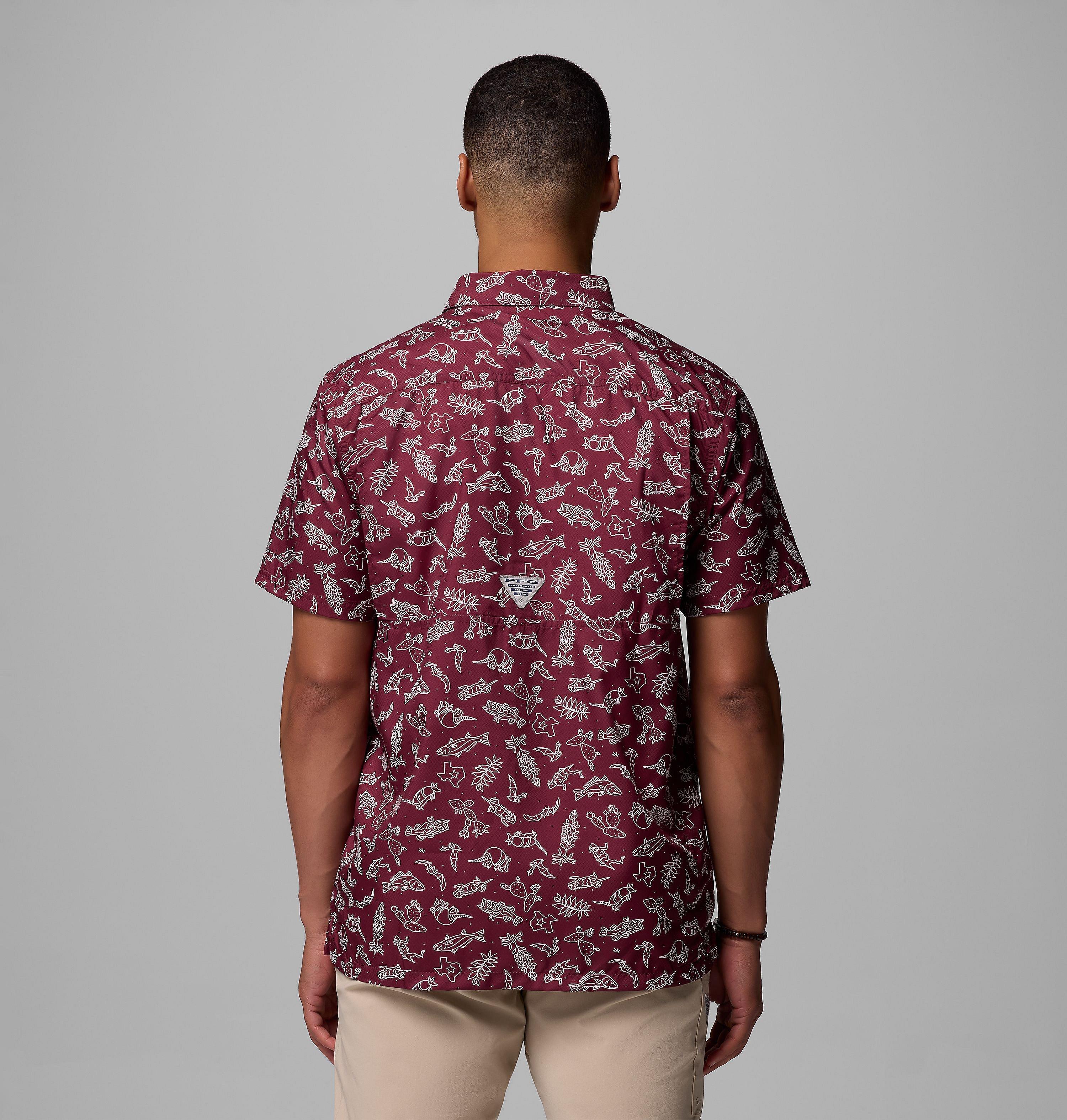 Men's Collegiate PFG Super Slack Tide Shirt - Texas A&M 3