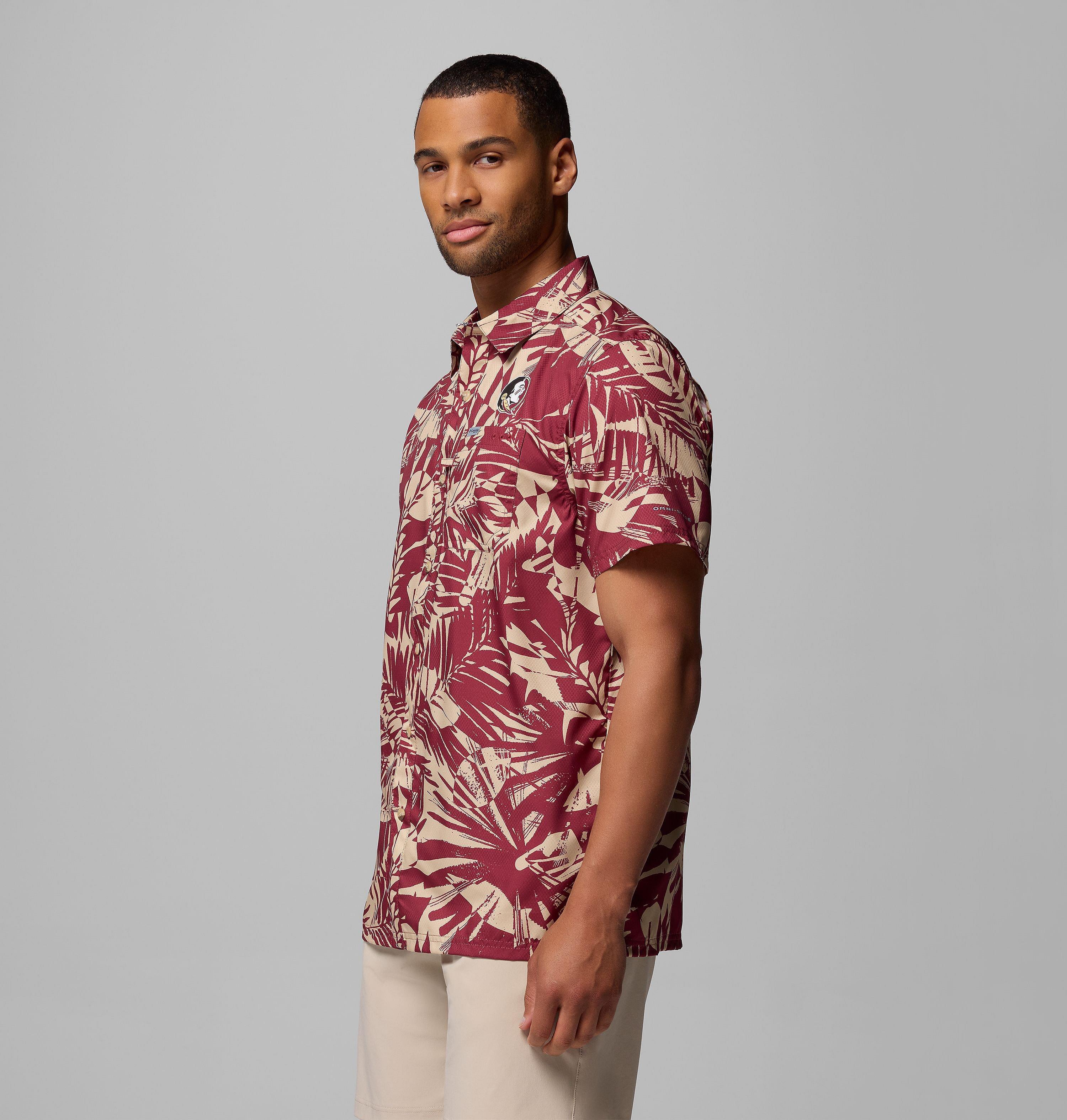 Men's Collegiate PFG Super Slack Tide Shirt - Florida State 4