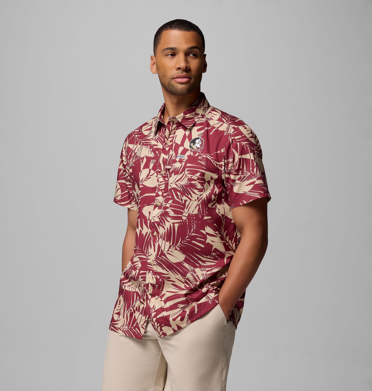 Men's Collegiate PFG Super Slack Tide™ Shirt - Florida State 1