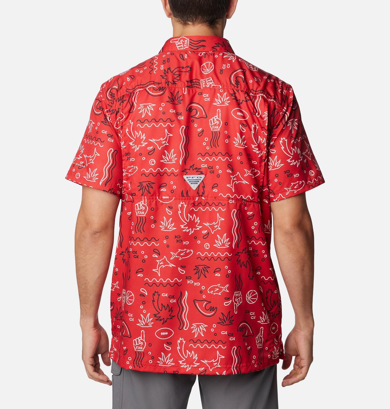 Men's Collegiate PFG Super Slack Tide™ Shirt - Georgia 2