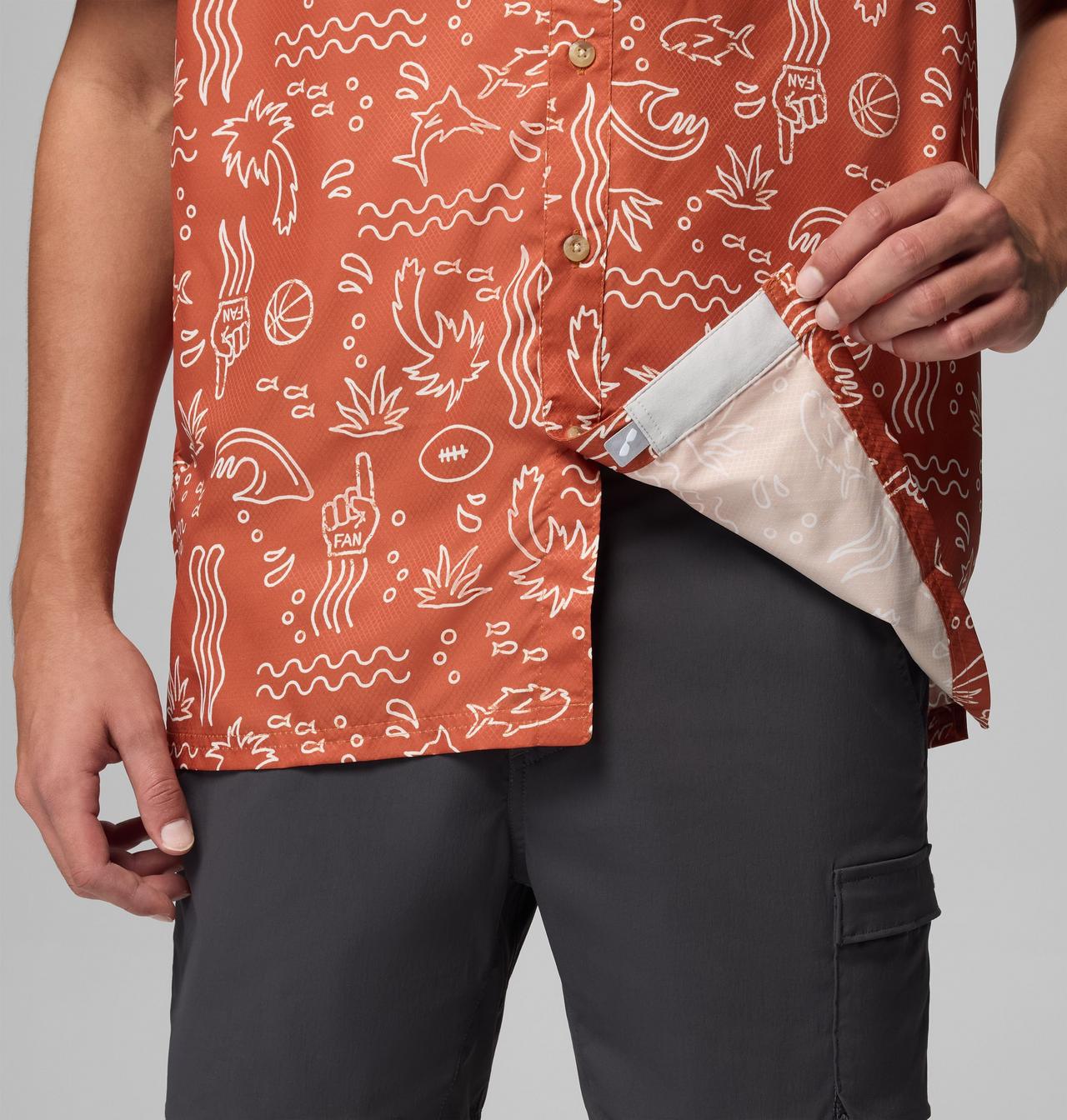 Men's Collegiate PFG Super Slack Tide™ Shirt - Texas 6