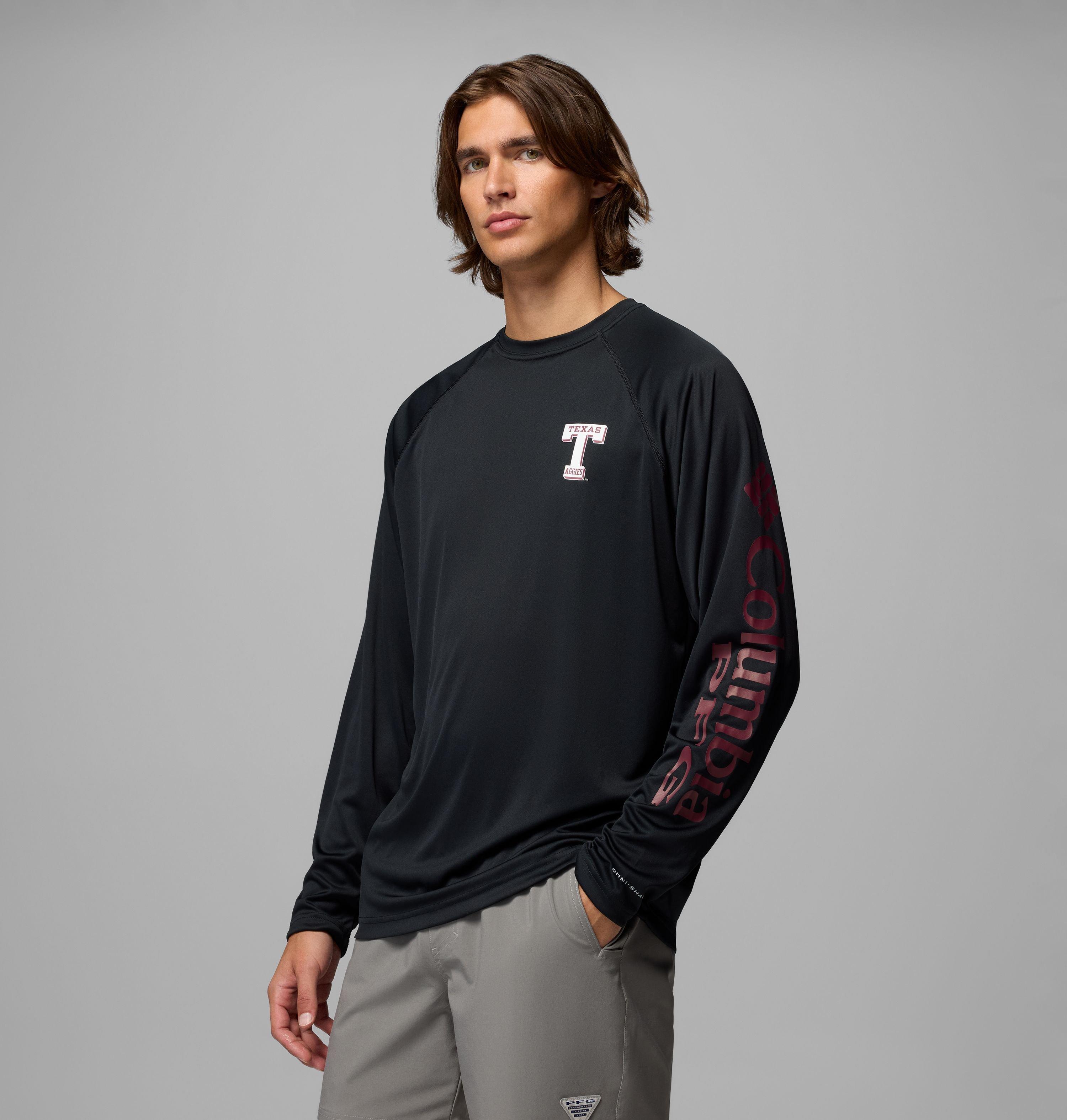 Men's Collegiate PFG Terminal Tackle Long Sleeve Shirt - Texas A&M 4
