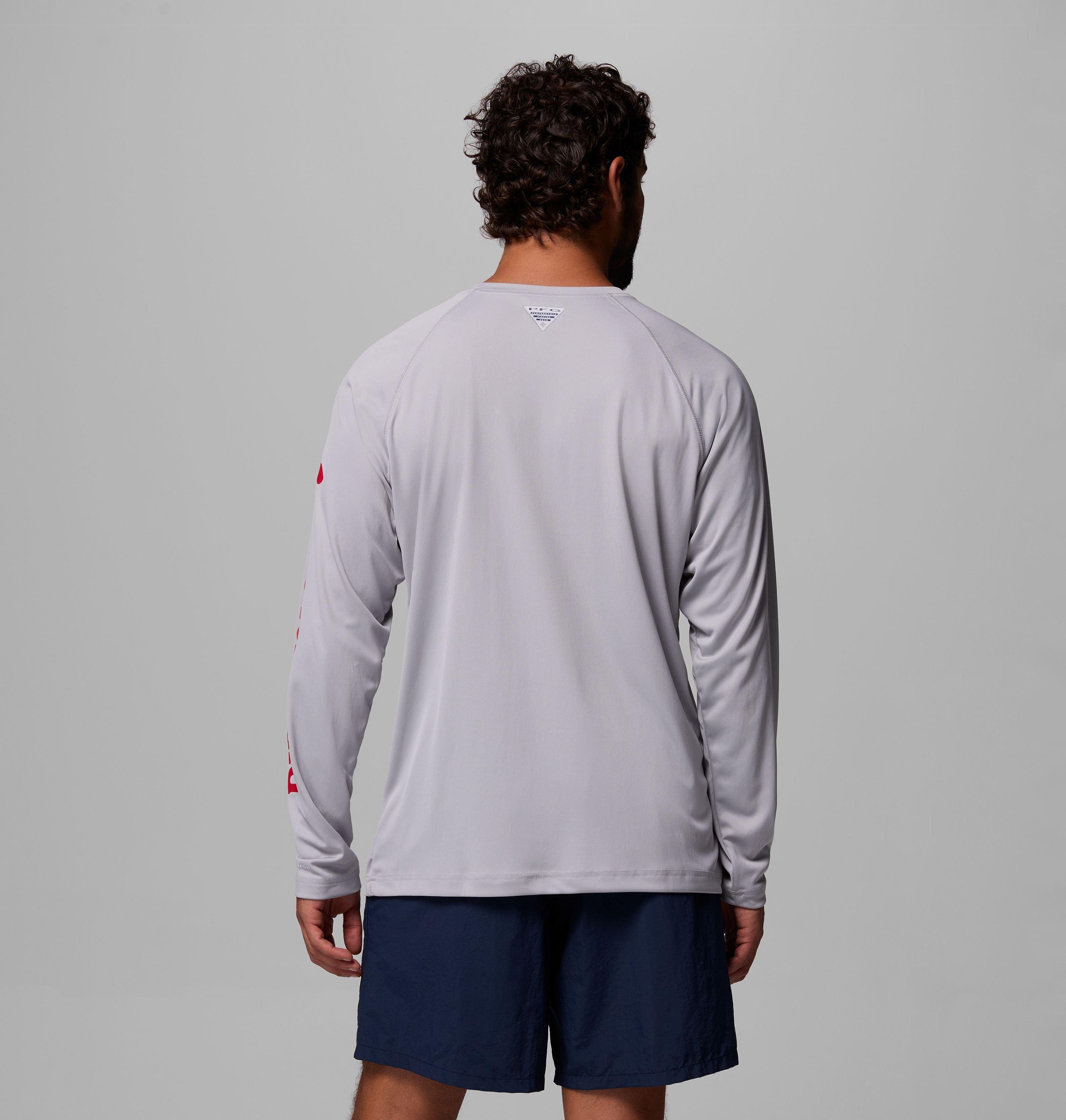 Men's Collegiate PFG Terminal Tackle Long Sleeve Shirt - Georgia 3