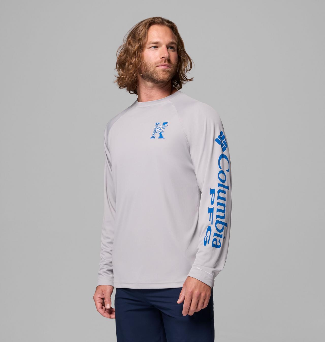 Men's Collegiate PFG Terminal Tackle™ Long Sleeve Shirt - Kentucky 4